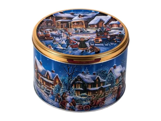 Cepumi metāla kārbā "Winter Village" 340 g